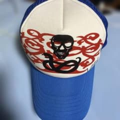 スカル 蛇 プリント メッシュキャップのサムネイル
