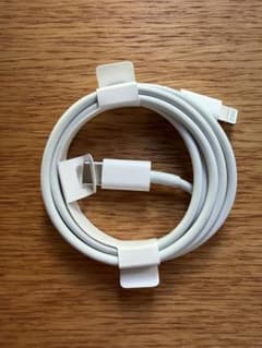 【未使用】Apple Lightningケーブル 純正のサムネイル