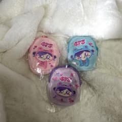 【新品タグ付】しなこちゃん 475 しなクマ 刺繍ポーチ【3種コンプセット】のサムネイル