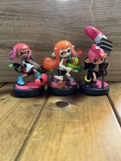 amiibo スプラトゥーン　3体セットのサムネイル
