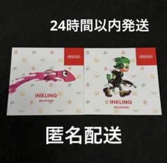 Nintendo ログインステッカー スプラトゥーン 2枚セット シール