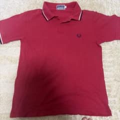 FRED PERRY ポロシャツ レッド Sサイズのサムネイル
