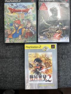 PlayStation 2 소프트 3 개 세트