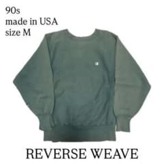 90s USA製 刺繍タグ Champion Reverse Weave Mのサムネイル