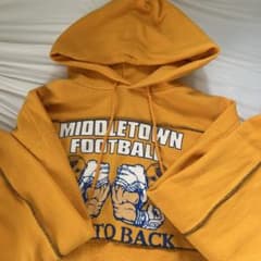 JAM MIDDLETOWN FOOTBALL クロップドパーカー　古着のサムネイル
