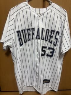 オリックスバファローズ 宜保翔 サード ユニフォーム 53 - メルカリ