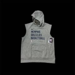 グリズリーズナイキNBA24シーズン選手支給品ノースリーブフーディーMサイズ グリズリーズナイキNBA24シーズン選手支給品ノースリーブ