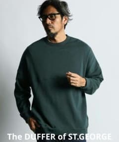 DUFFER ザダファーオブセントジョージ オーバーダイ クルースウェット