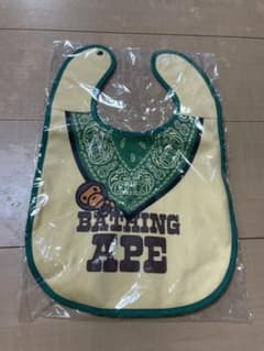 【値下げ】APE よだれかけ　すたいのサムネイル