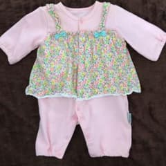 60〜70センチ　花柄ロンパースのサムネイル
