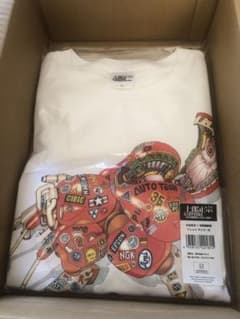 士郎正宗の世界展 大友克洋×攻殻機動隊 Tシャツ トリビュートイラスト XLのサムネイル