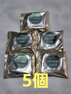 14）資生堂 SHISEIDO Eco Soap 泡ふる洗顔石鹸 18g×5個 - メルカリ