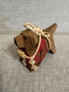 我が家の守り神 土佐のワンワン闘犬 土佐の郷土玩具 木彫り 工芸品 希少】土佐犬 土佐闘犬 一刀彫 高知県 木製玩具 郷土玩具 伝統工芸