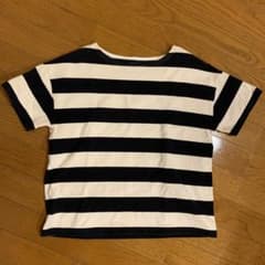 earth music &ecology 半袖ボーダーTシャツ　Mサイズのサムネイル