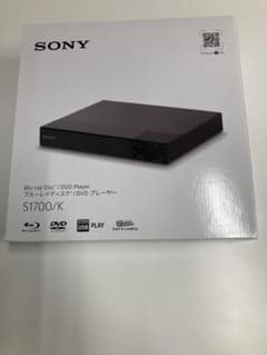 【新品未使用品】ソニー ブルーレイプレーヤーBDP-S1700/Kのサムネイル