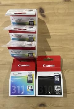 Canon PIXUS 310 311 インクカートリッジ 4個セットのサムネイル