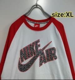 13890 NIKE ラグランTシャツ XL 七分丈 未使用品のサムネイル