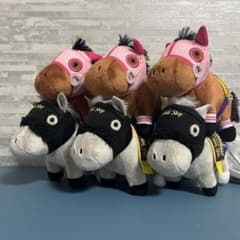 サラブレッドコレクション 復刻マスコットBC ゴールドシップ ハルウララ 6点