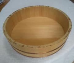 木屋 寿司桶 木製 飯台 径39cmのサムネイル