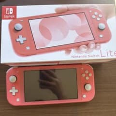 Nintendo Switch LITE コーラル 充電器付き Nintendo Switch Lite 本体 コーラル 充電器付き - メルカリ