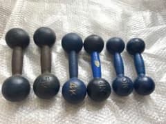鉄アレイ ダンベルセット 5kg 4kg 3kg ×2 全24キロのサムネイル