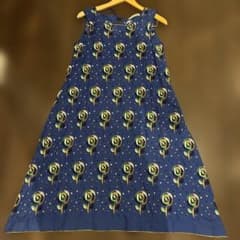 ミナ　ペルホネン　ノースリーブワンピース ミナペルホネン ￼sand rose刺繍 ノースリーブワンピース サイズ 36