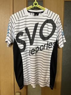 SVOLME プラクティスシャツ ボーダー Mサイズのサムネイル