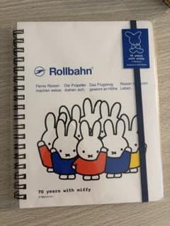 【新品未開封】Rollbahn ミッフィー 70周年限定 ノートのサムネイル
