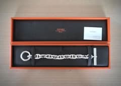 HERMES シェーヌ・ダンクル ブレスレット TGM10コマ ⭐️週末限定 