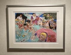 ONE PIECE麦わらストア 東京　ワンピース　タワー店5周年　複製原画 ONE PIECE 麦わらストア 東京ワンピースタワー店5周年記念 複製原画