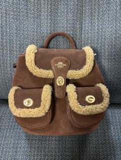 COACH ハドリー バックパック ヴィンテージ ブラウン マルチのサムネイル