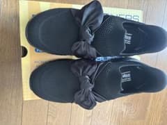 SKECHERS BOBS Slip-ins 24cm ブラック　スケッチャーズのサムネイル