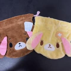シュガーバニーズふわふわ巾着　2個セットのサムネイル