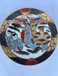 古伊万里風 皿 伝統絵柄 骨董品　プレート　蔵出しのサムネイル