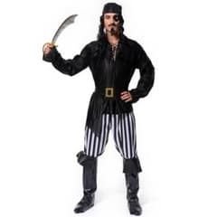 海賊コスチューム フリーサイズ　ハロウィン仮装 大人用 メンズのサムネイル