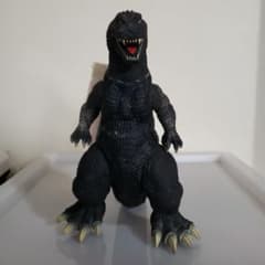 バンダイ　ムービーモンスターシリーズ　ゴジラ　ソフビ　 約21cm 黒　初期出荷 バンダイ ムービーモンスターシリーズ ゴジラ ソフビ 約21cm 黒 初期