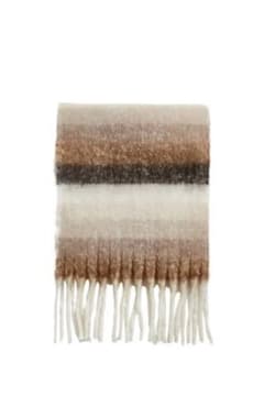 ZARA テクスチャーストライプストールのサムネイル