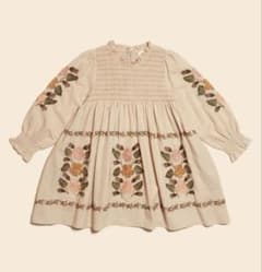 apolina Mia dress-Almond 2-3y - メルカリ