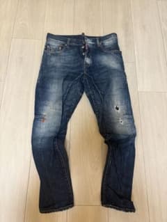 DSQUARED2 デニムパンツ イタリア製 ダメージ加工 46 - メルカリ