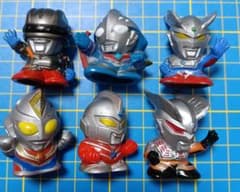 ウルトラマンソフビ指人形セット - メルカリ