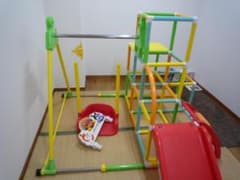 はく様専用①　送料込み！ アンパンマン ジャングルジム おかたづけブランコパークのサムネイル