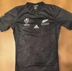 ALL BLACKS ラガーシャツ ブラック 2019のサムネイル