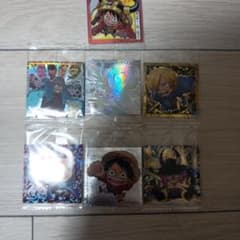 ワンピースウエハース　7種のサムネイル