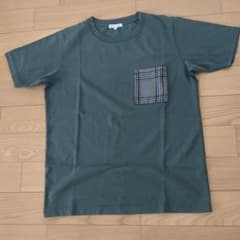 【GLOBAL WORK 】チェックポケットTシャツ XL⇒ラスト価格700円のサムネイル