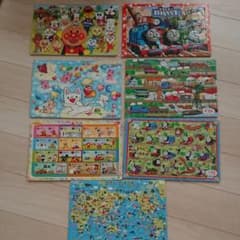 アンパンマン トーマス パズル７枚のサムネイル