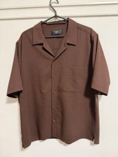 AZUL BY MOUSSY メンズ 半袖シャツ ブラウンのサムネイル