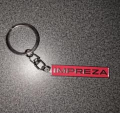 IMPREZA メタルキーホルダー