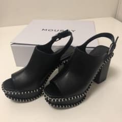 くらりん様 専用☆ MOUSSY マウジー WOODEN SOLE SABOTのサムネイル