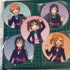ラブライブ！　μ’s 制服　カフェ特典　ハードボードコースター　まとめ売りセット ラブライブ！ μ's 制服 カフェ特典 ハードボードコースター まとめ売り