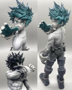 チ*)様 僕のヒーローアカデミア 緑谷出久 デク リペイント フィギュアのサムネイル